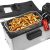 Elite Gourmet EDF-3500 Electric Immersion Deep Fryer. Removable Basket, Timer Control Adjustable Temperature, Lid with Viewing Window and Odor Free Filter,Stainless Steel,3.5 Quart / 14 Cup
